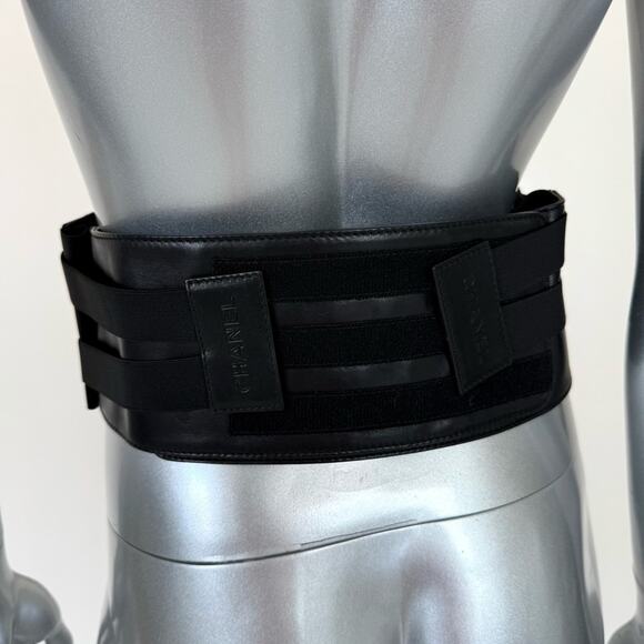 CHANEL quilted cummerbund belt Authentic - Picture 11 of 11